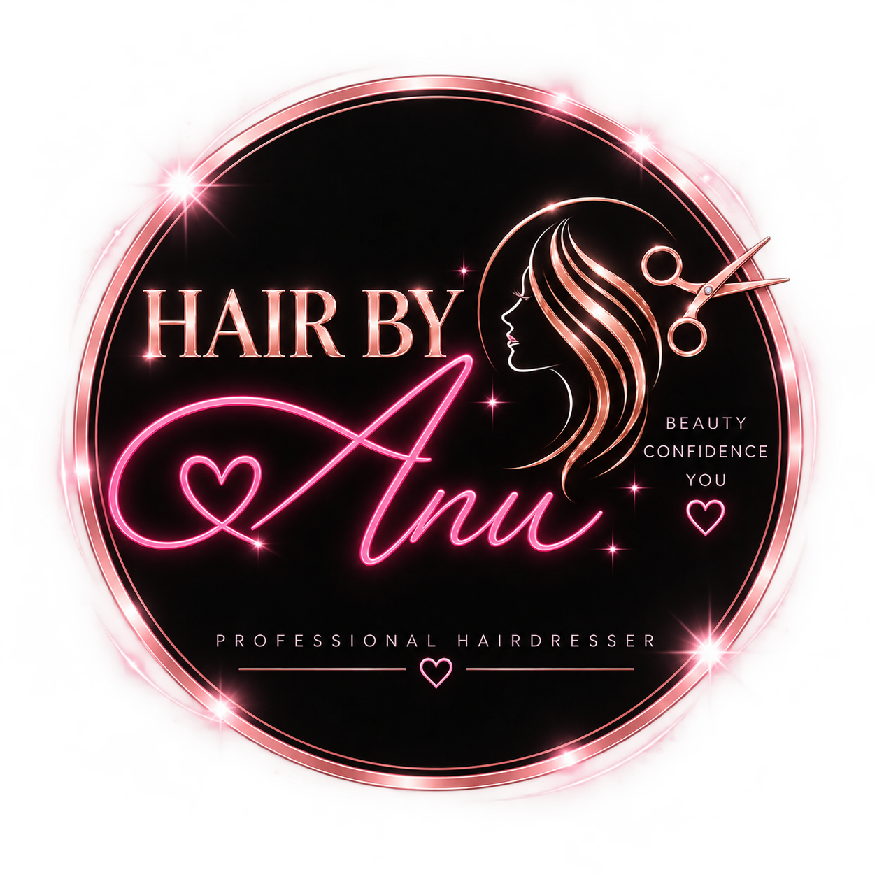 Hair by Anu logo